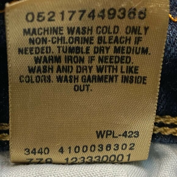 Levi’s 515 Jeans Women’s Denim Jean Shorts 6 Dark Blue Bermuda Style Casual - Picture 7 of 9